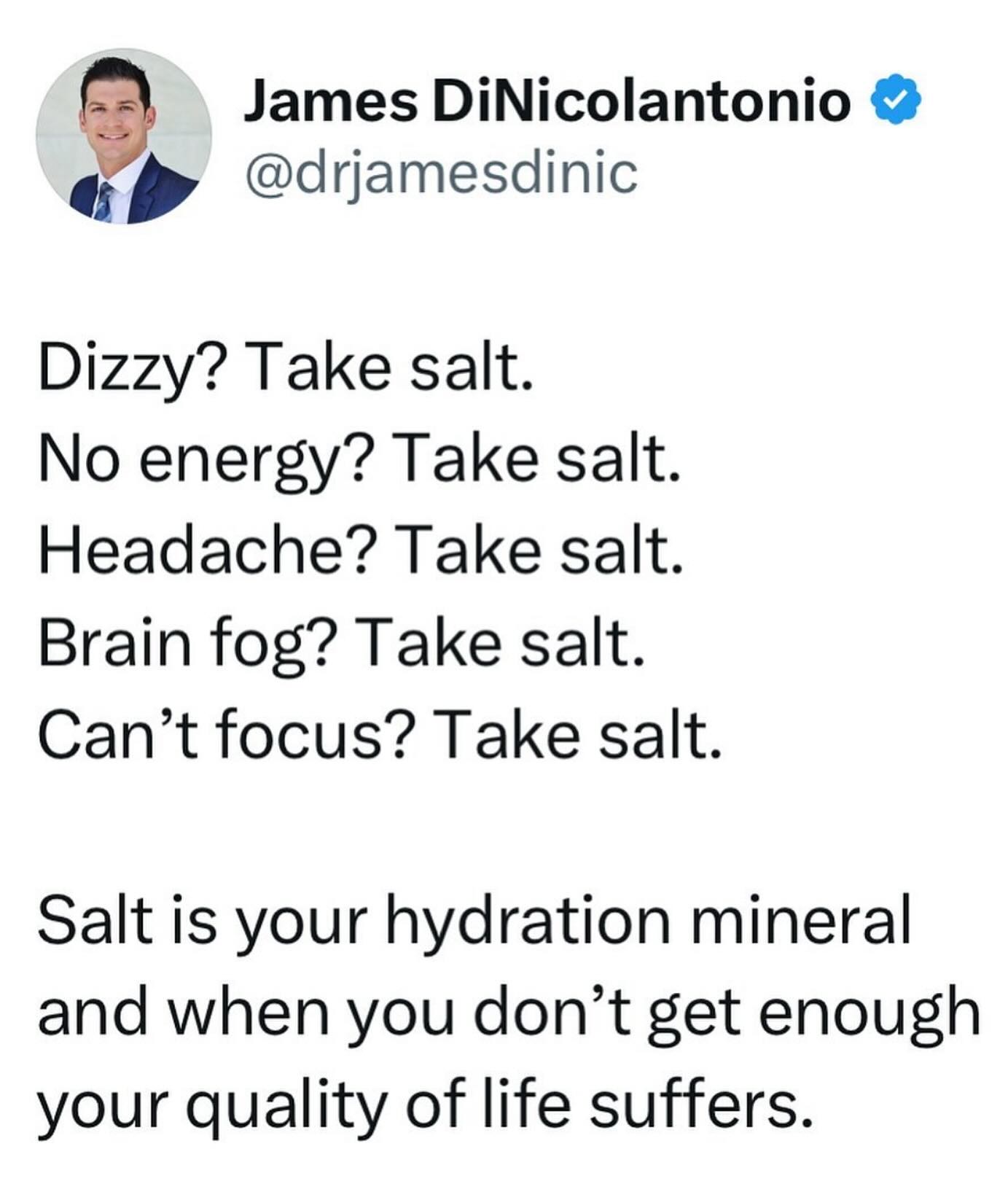 Dr. James DiNicolantonio Facebook ad