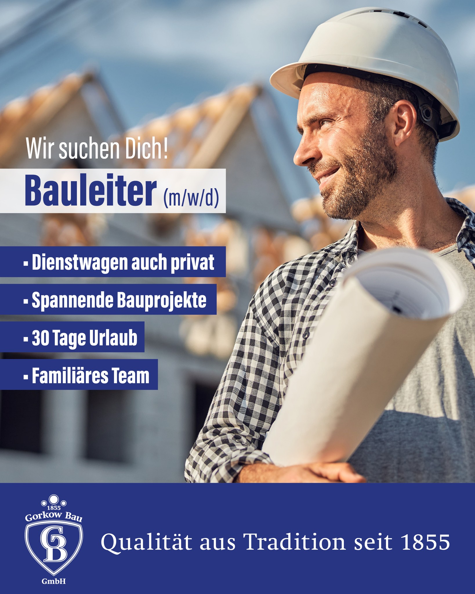 Bauunternehmen Gorkow GmbH Facebook ad: Gorkow Bau GmbH | Qualität aus Tradition seit 1855