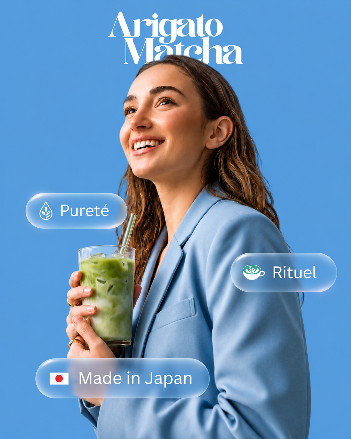 Arigato Matcha Facebook ad: Votre nouvelle obsession matcha