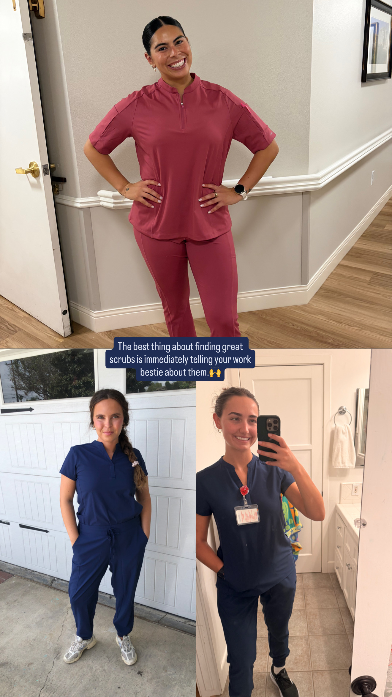 Wink Scrubs Facebook ad