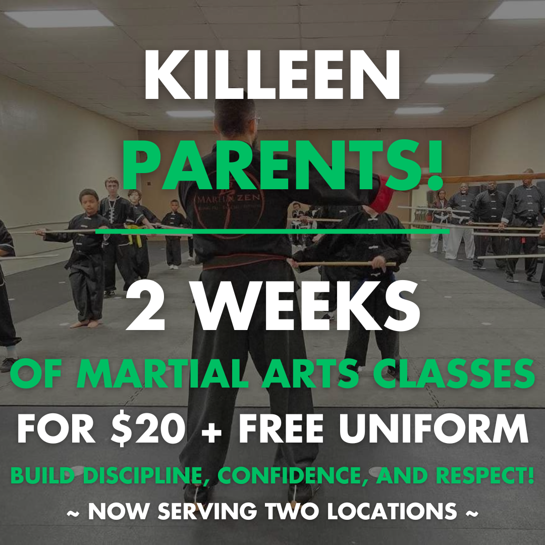 Martial ZEN Killeen Academy Facebook ad