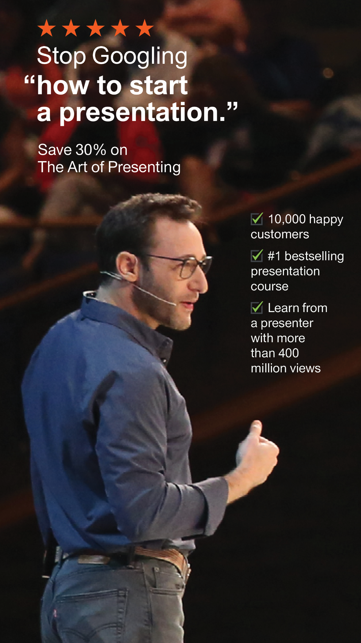 Simon Sinek Facebook ad