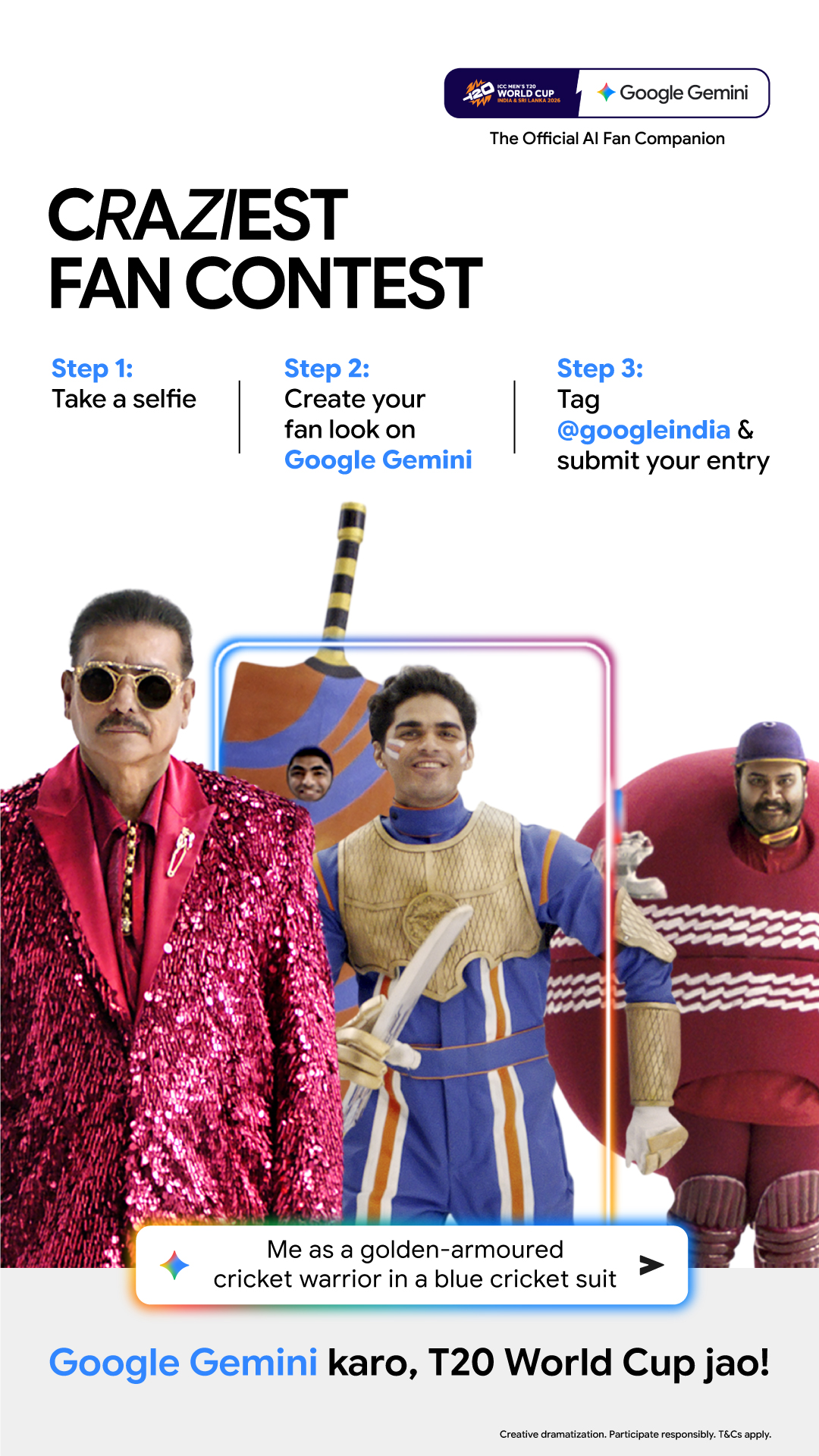 Google Facebook ad