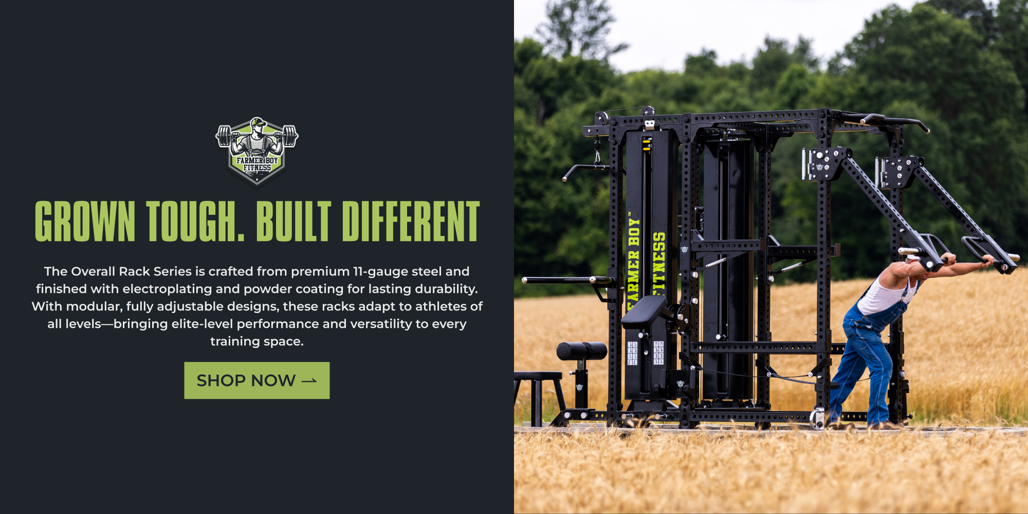 Farmer Boy Fitness Facebook ad from Jan 8, 2026
