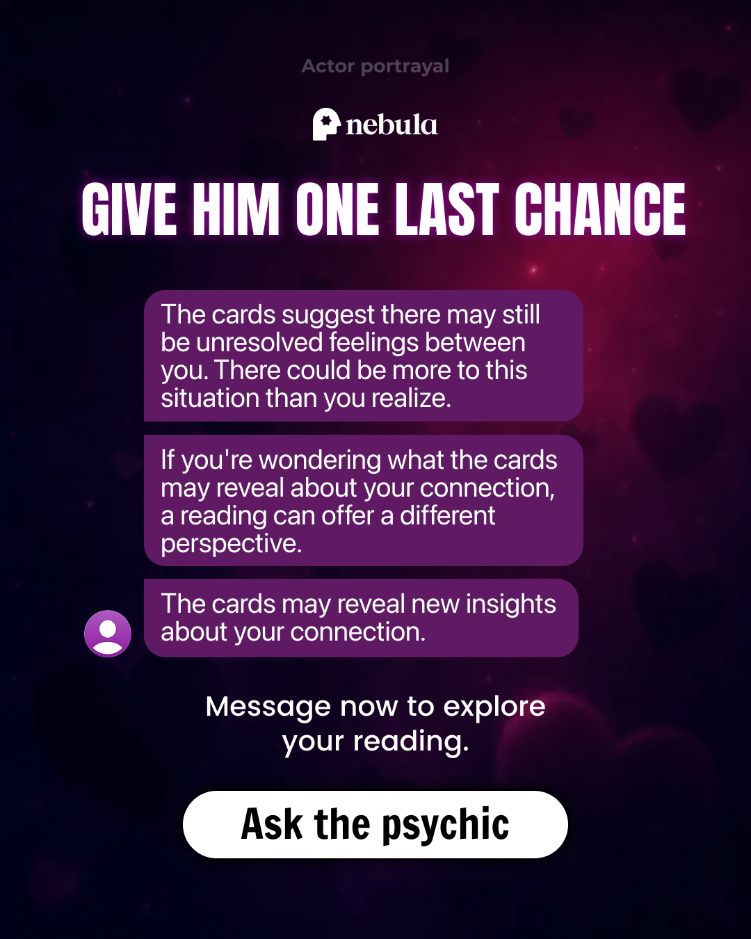 Your Relationship Advisor Facebook ad