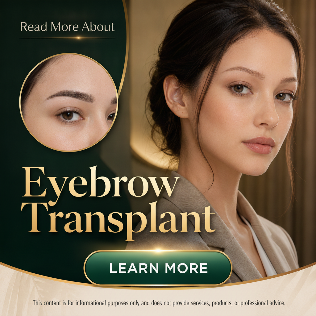 Secret Offers Facebook ad: Eyebrow Transplant: Hairline Shape, Recovery, and Cost…