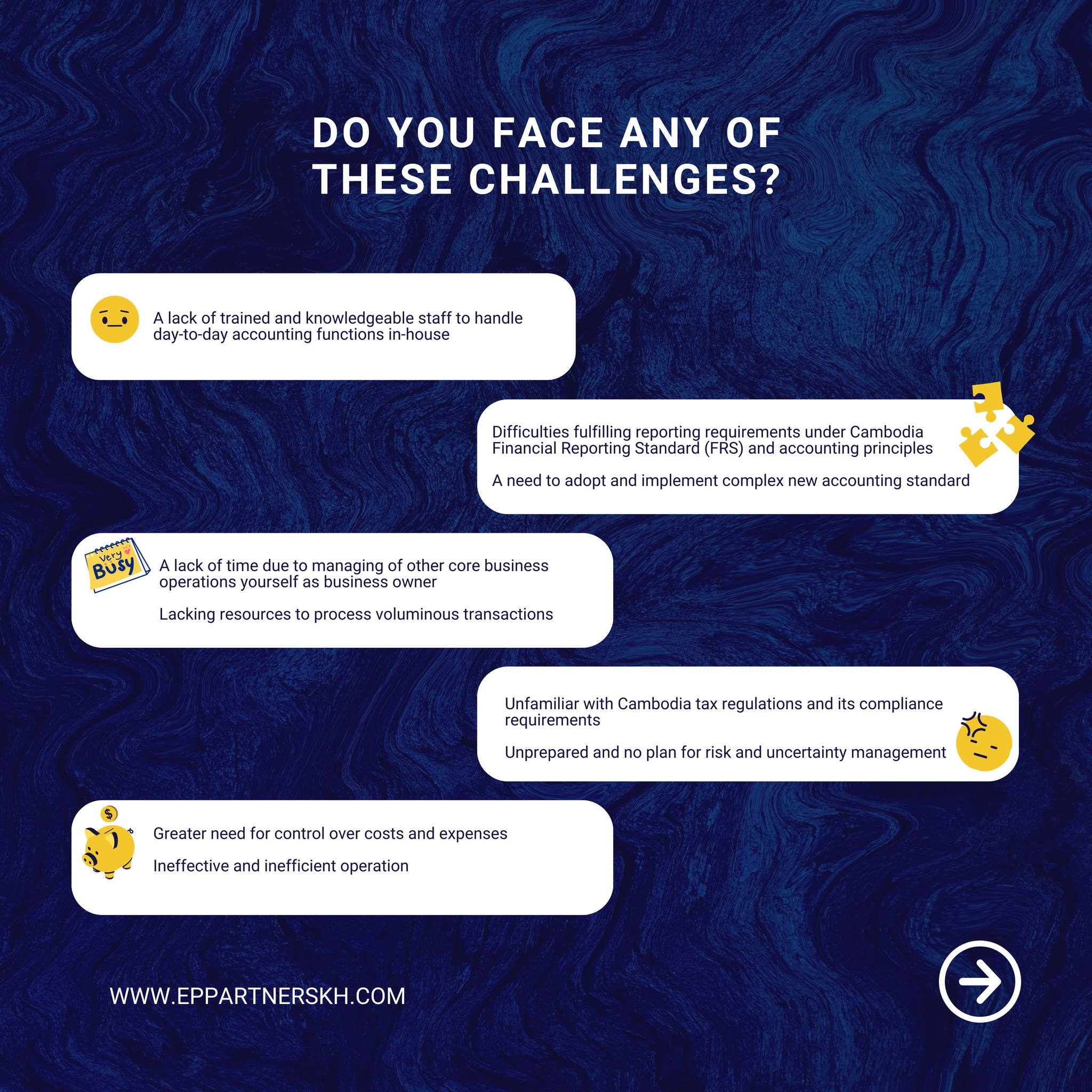 EP Partners Facebook ad: To help small entities grow BIG!