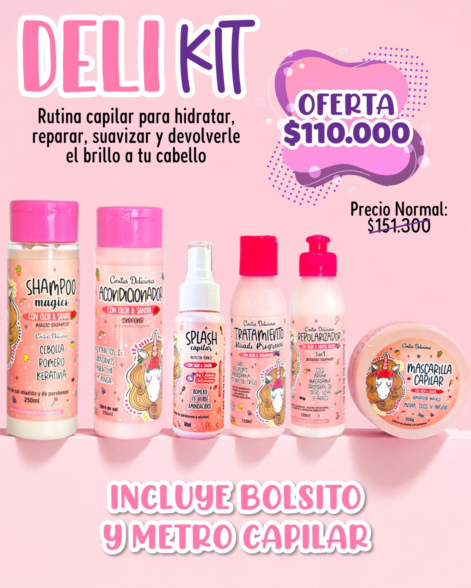 cabellomagico.col Facebook ad: Últimas Unidades