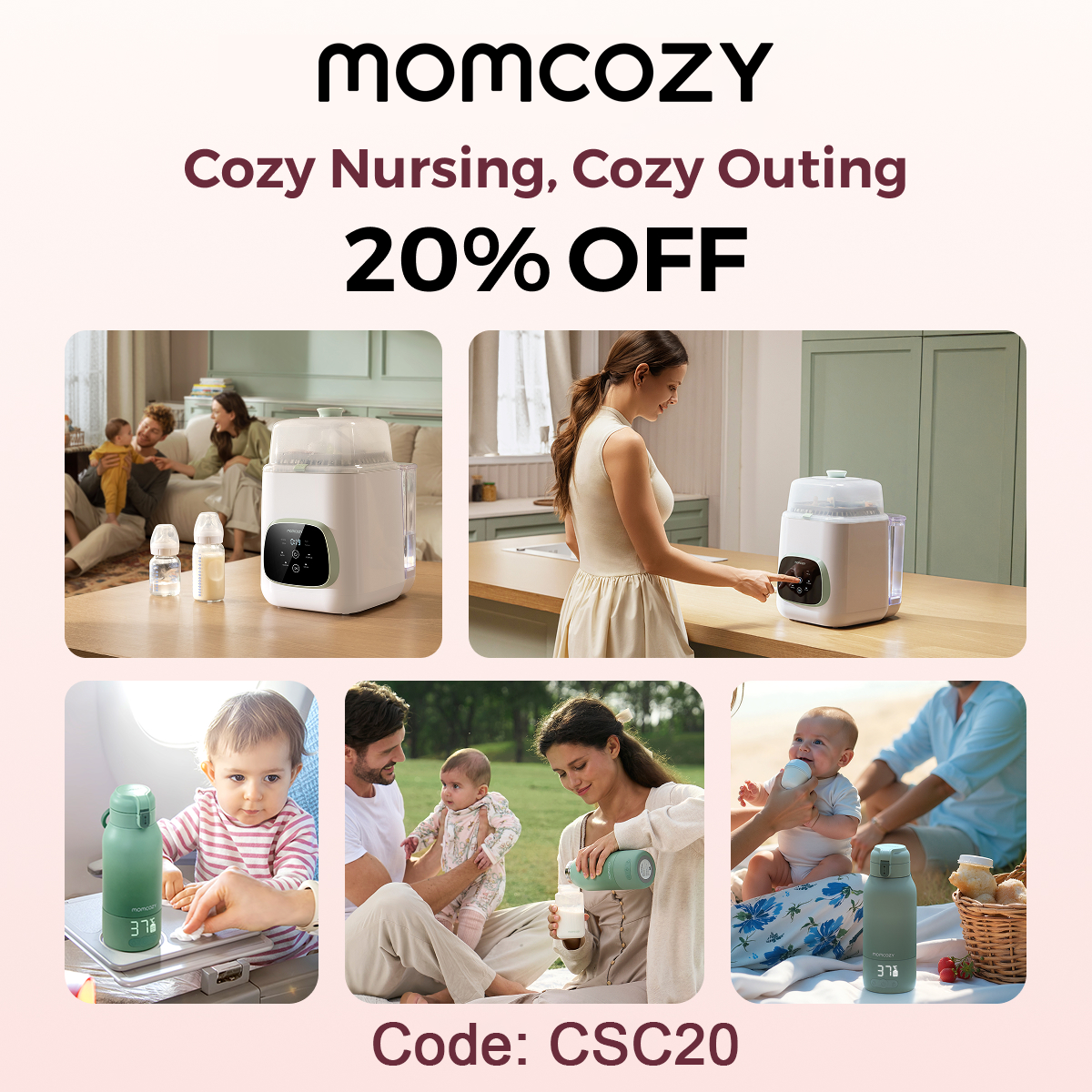 Momcozy Facebook ad
