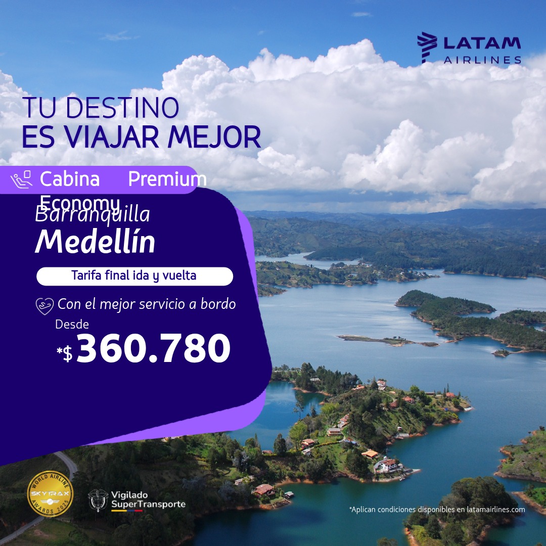 LATAM Airlines Facebook ad: Elige viajar mejor