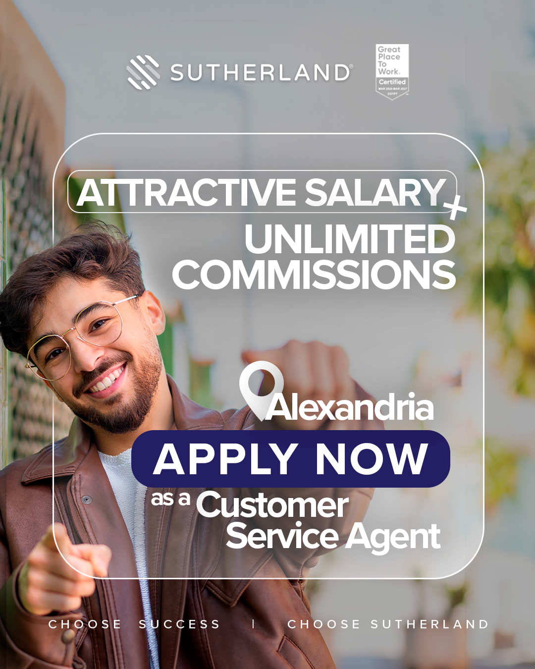 Sutherland Egypt Facebook ad from Jun 2, 2026