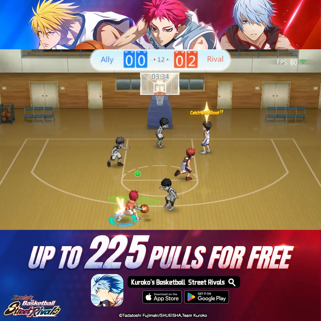 Kuroko's Basketball Street Rivals NA Facebook ad from Mar 16, 2026