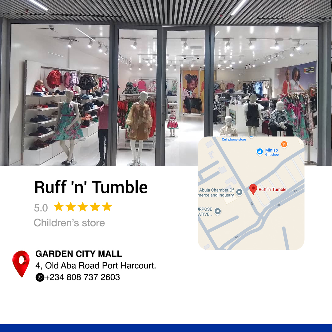Ruff 'n' Tumble Kids Facebook ad: Store Locator