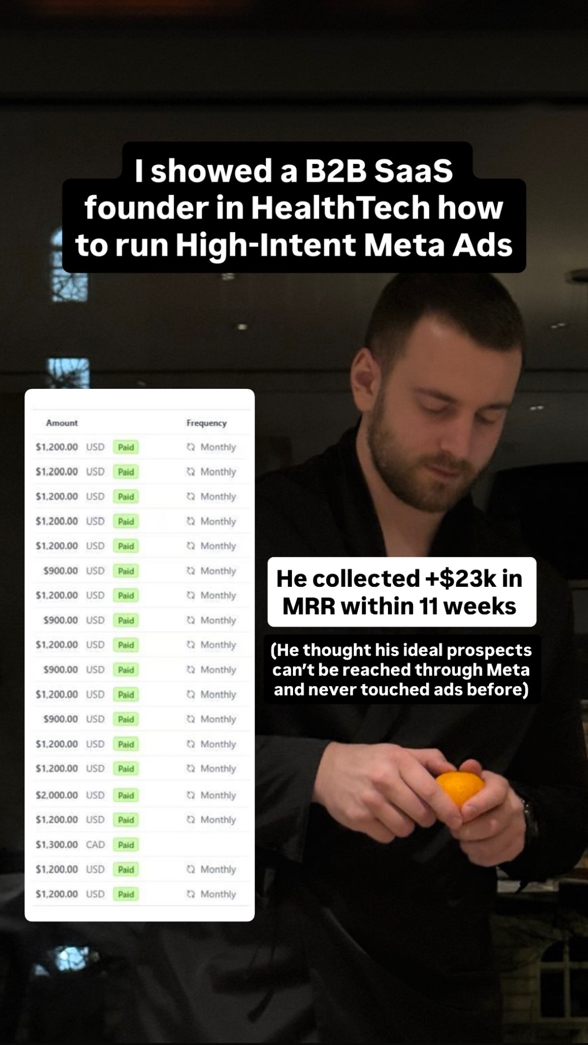 SaaS Camp Facebook ad: Paid GTM Advisory for B2B SaaS
