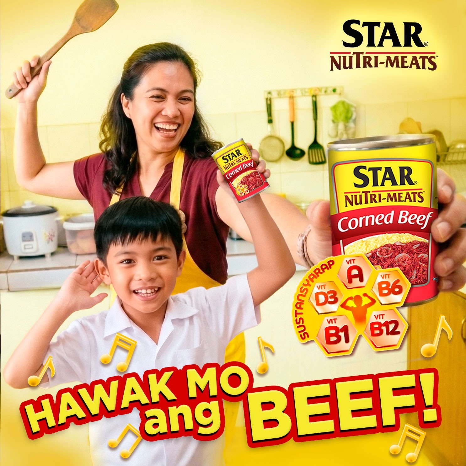 Star Nutri-Meats Facebook ad: Hawak mo ang beat.