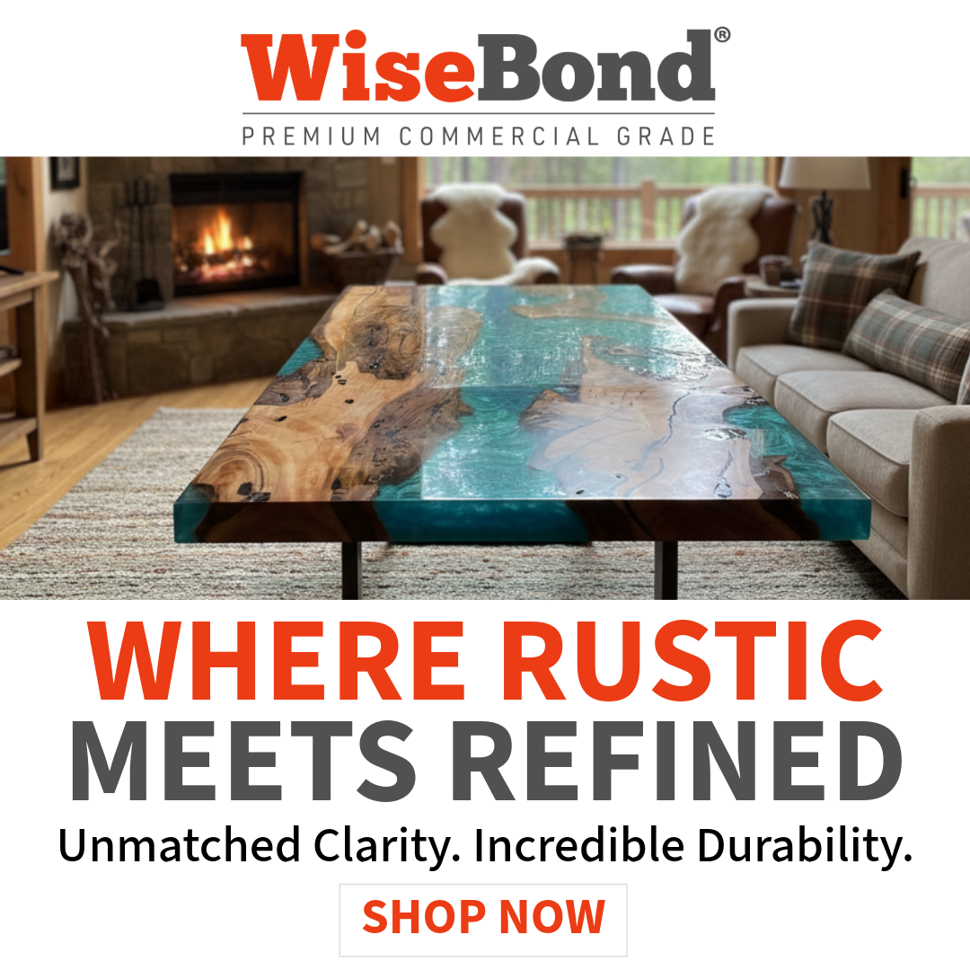 WiseBond Deep Pour & Table Top Epoxy Facebook ad