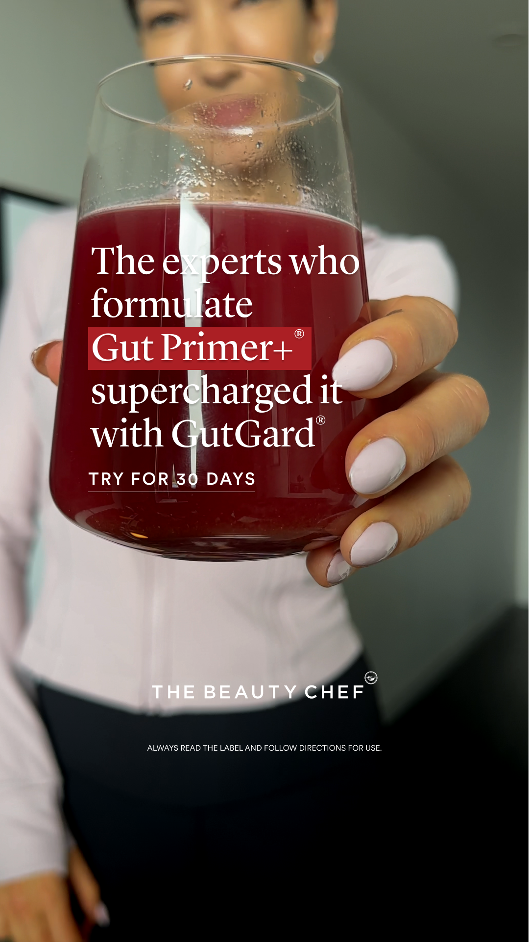 The Beauty Chef Facebook ad: Clinically studied, not just claimed