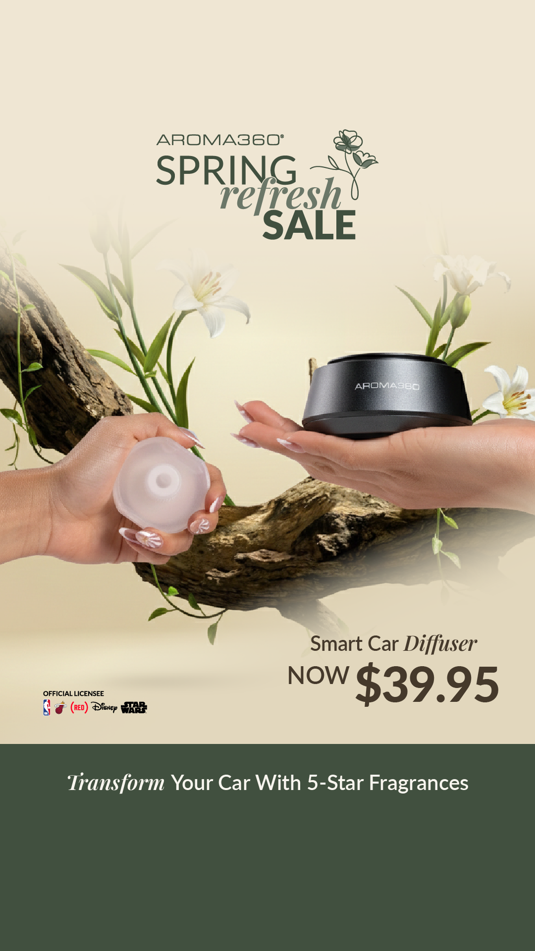 Aroma360 Facebook ad