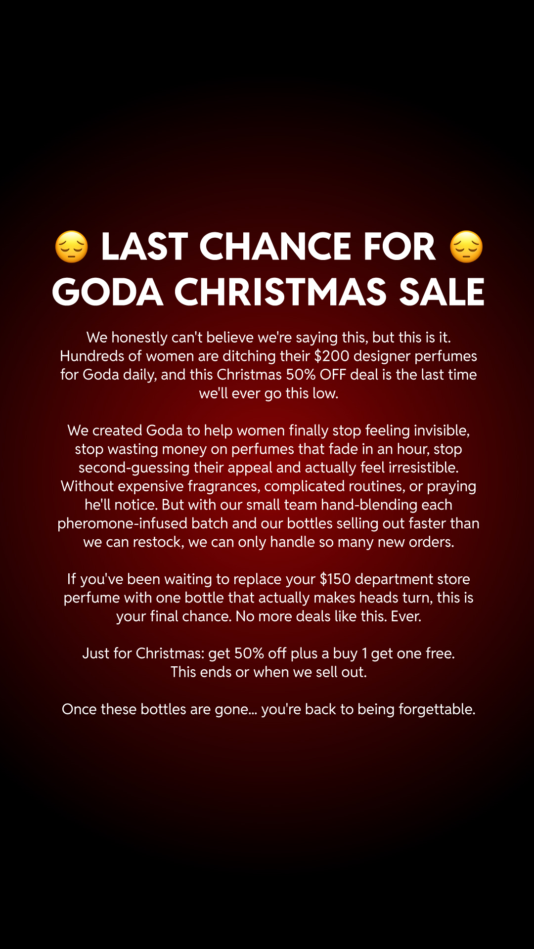 Goda Facebook ad