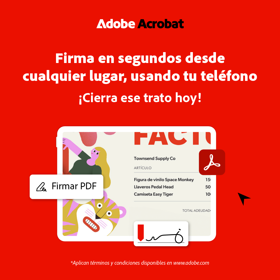 Adobe Latinoamerica Facebook ad