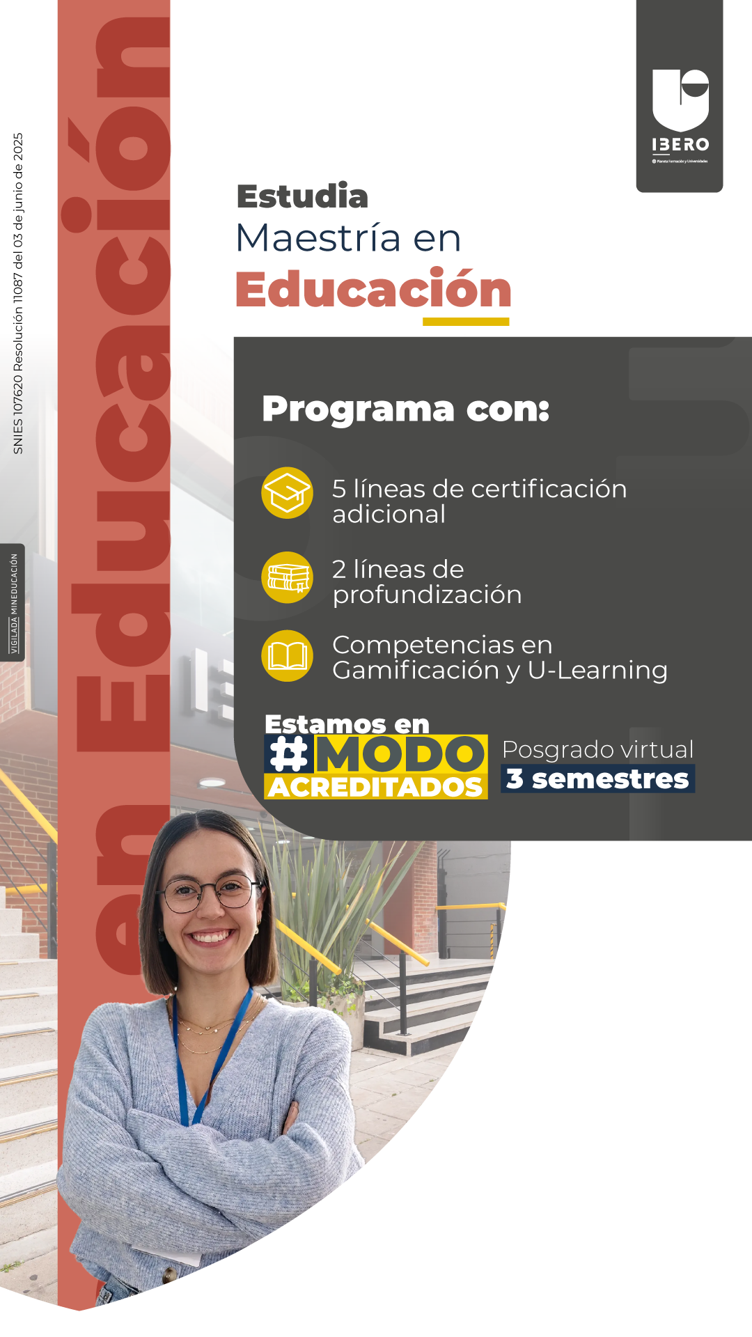 Corporación Universitaria Iberoamericana Facebook ad