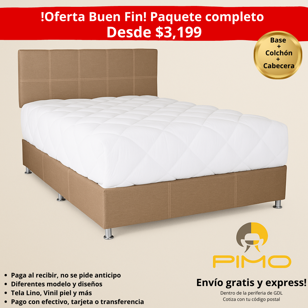 PIMO Mueblerías Facebook ad: Chatea en Messenger