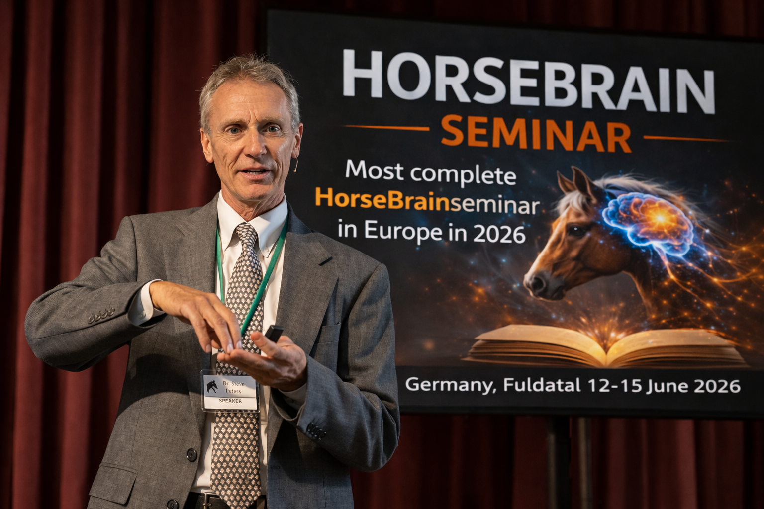 Paardenluisteren Facebook ad: HorseBrainScience Seminar 2026
