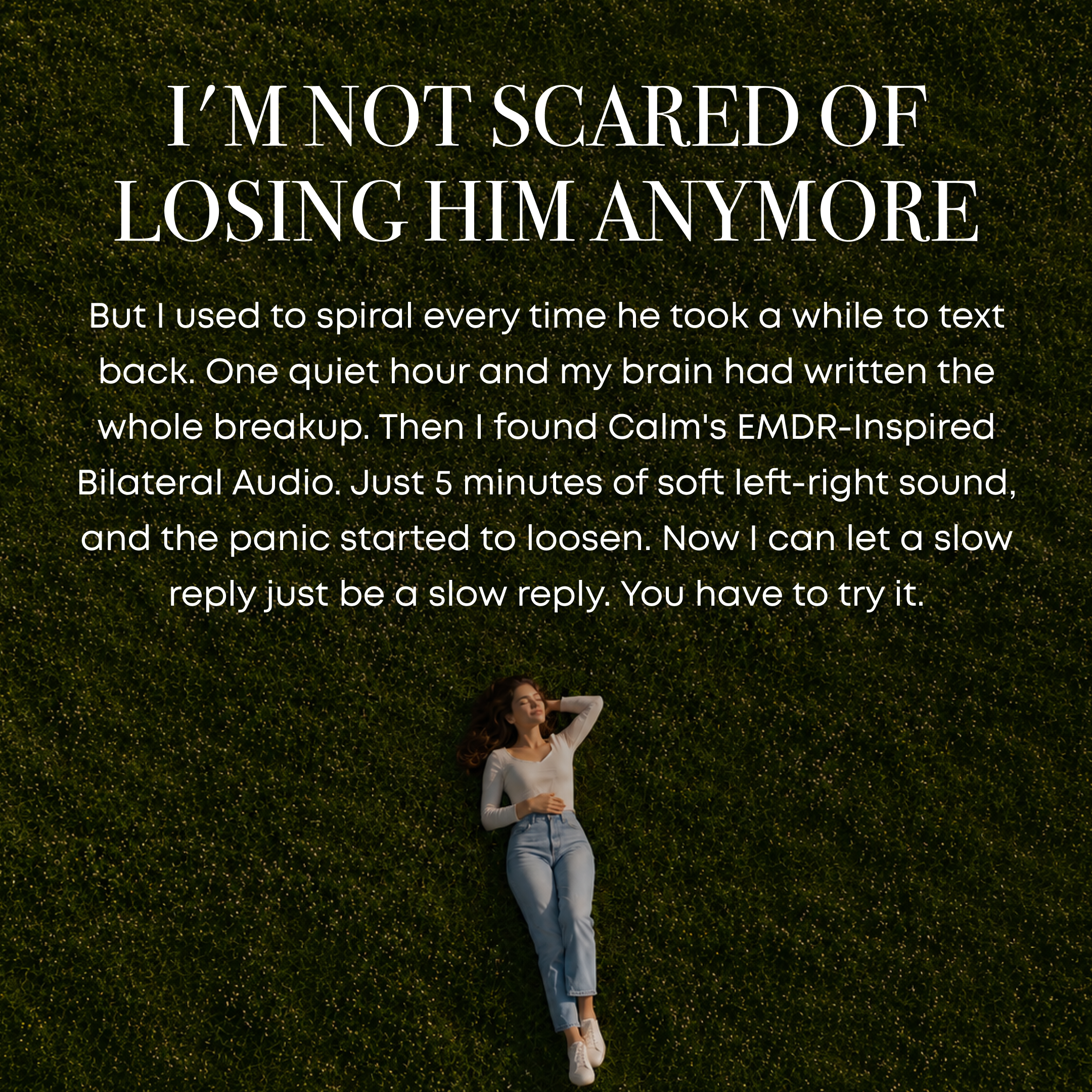 Calm Facebook ad