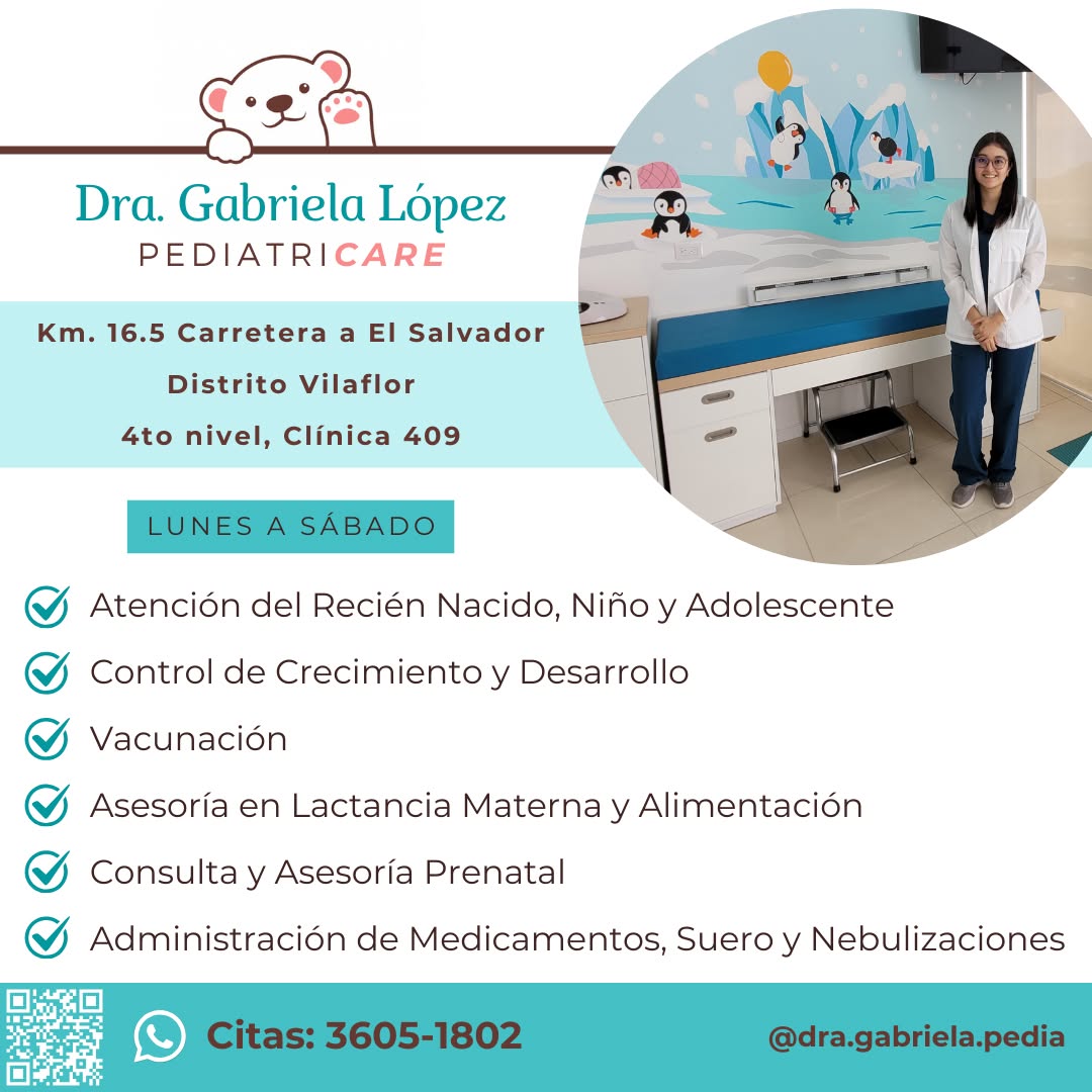 Dra Gabriela López Pediatra Facebook ad: Agenda una cita