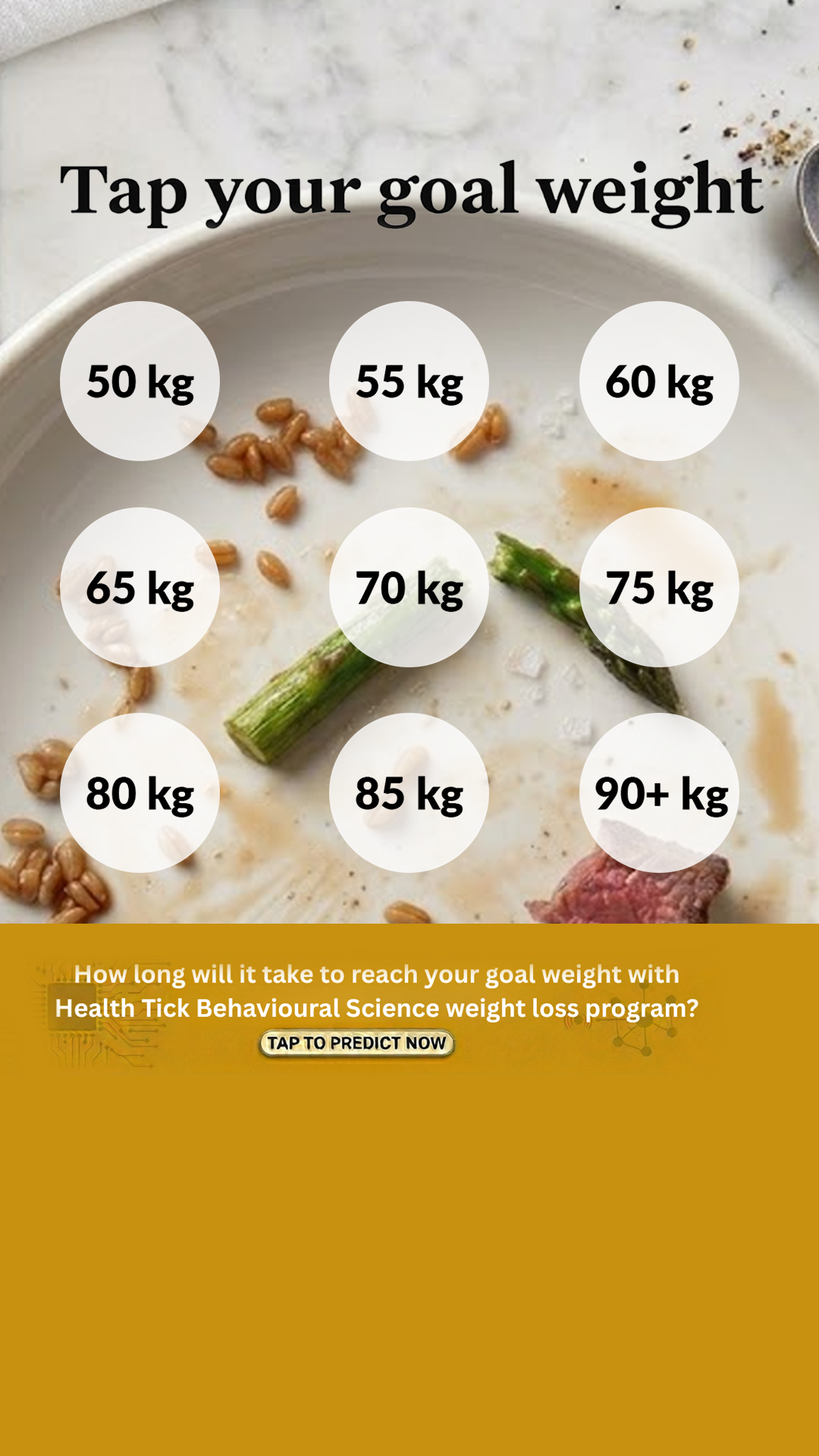 Health Tick: Weight & Health Facebook ad from May 17, 2026