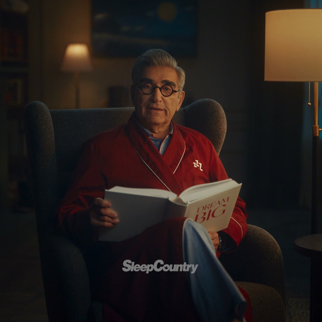 Sleep Country Canada Facebook ad: Get serious about sleep