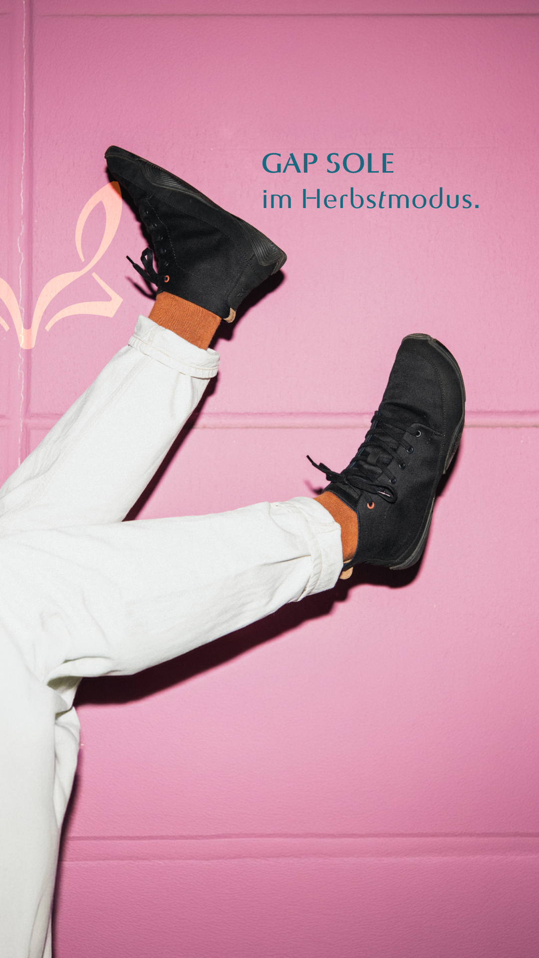Wildling Shoes Facebook ad: Leicht durch die kalte Saison.