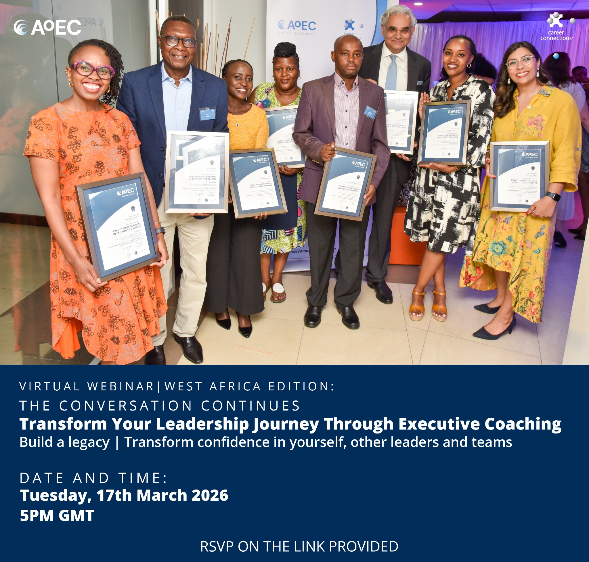 Career Connections Facebook ad: Executive Leadership Journey