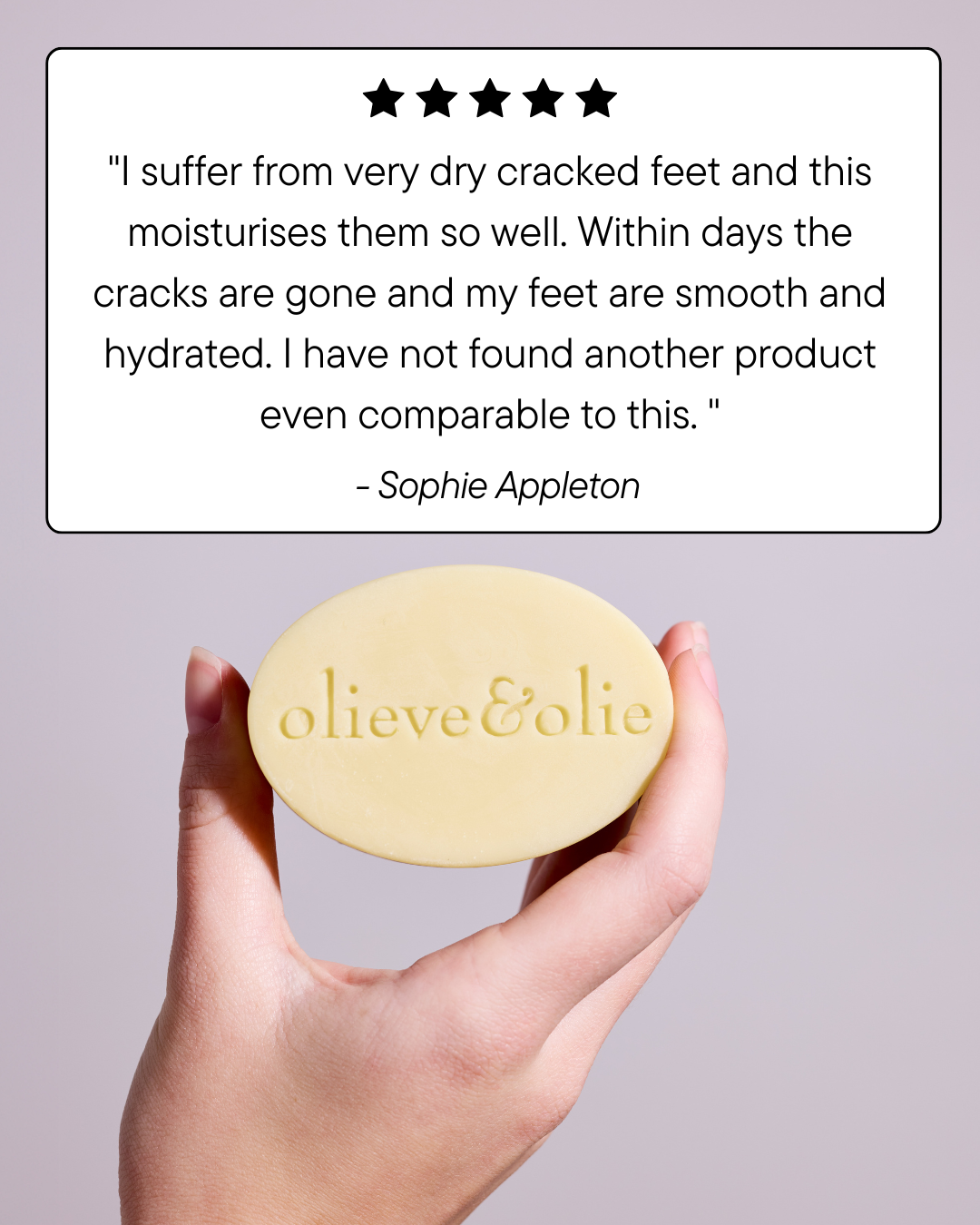Olieve & Olie Facebook ad: Podiatrist Approved