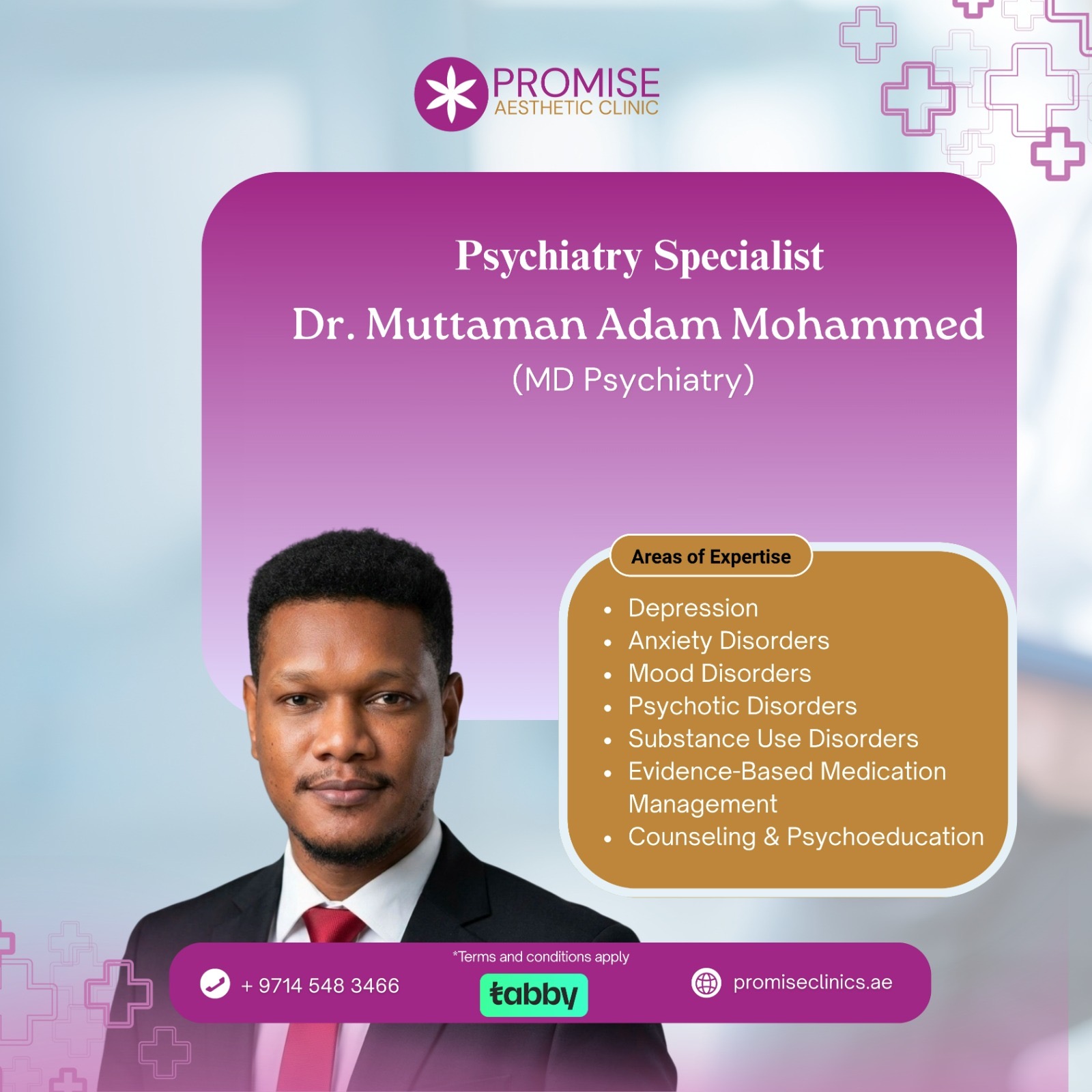 Promise Clinic Facebook ad from May 22, 2026