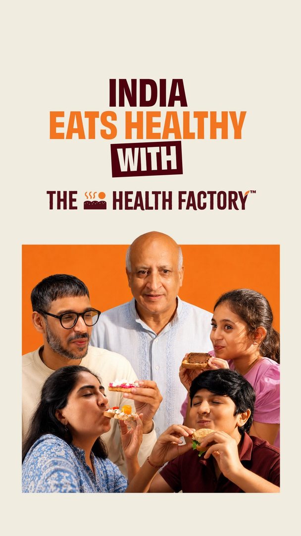The Health Factory India Facebook ad: Somewhere along the way, people started believing that…
