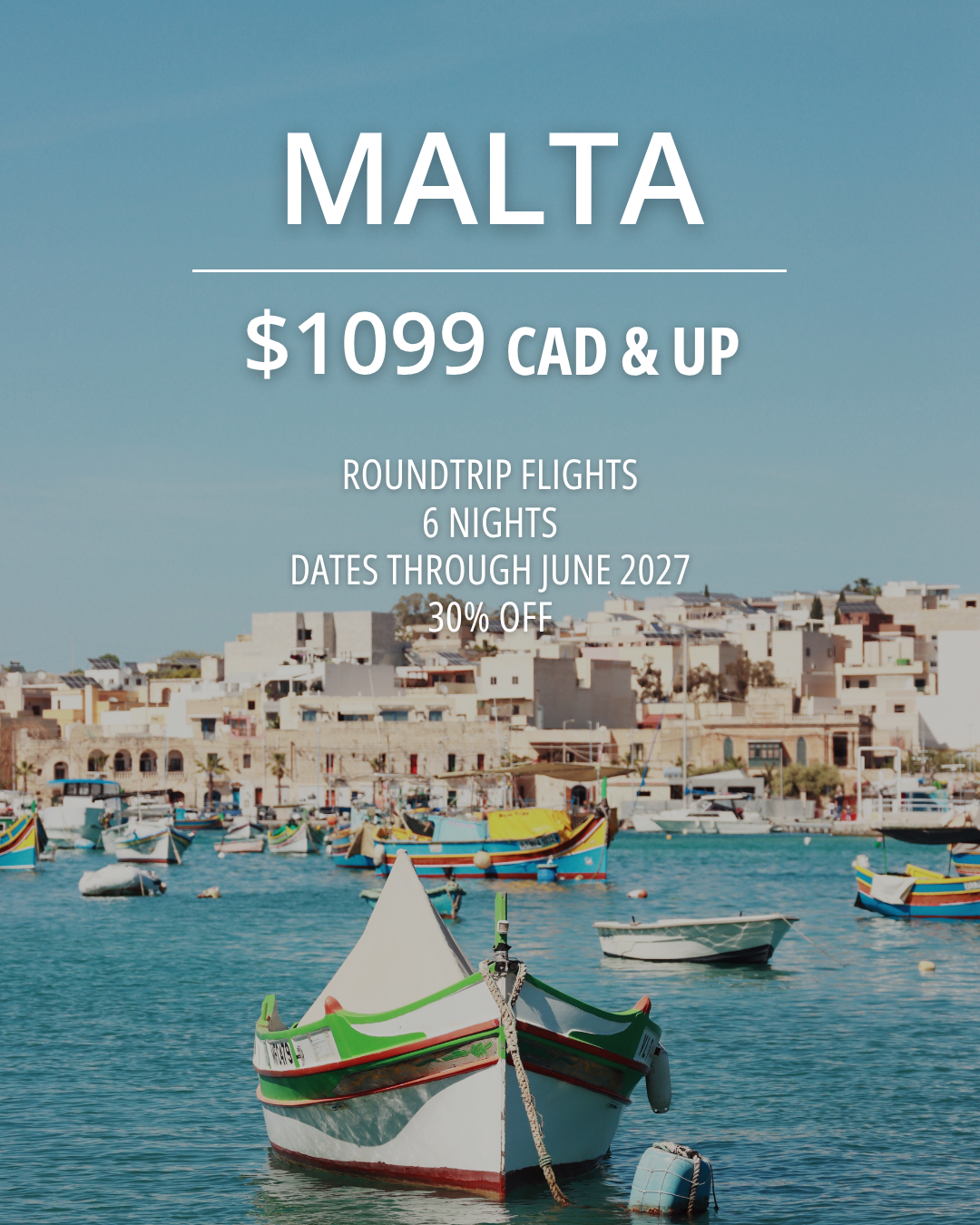 Travelzoo Facebook ad