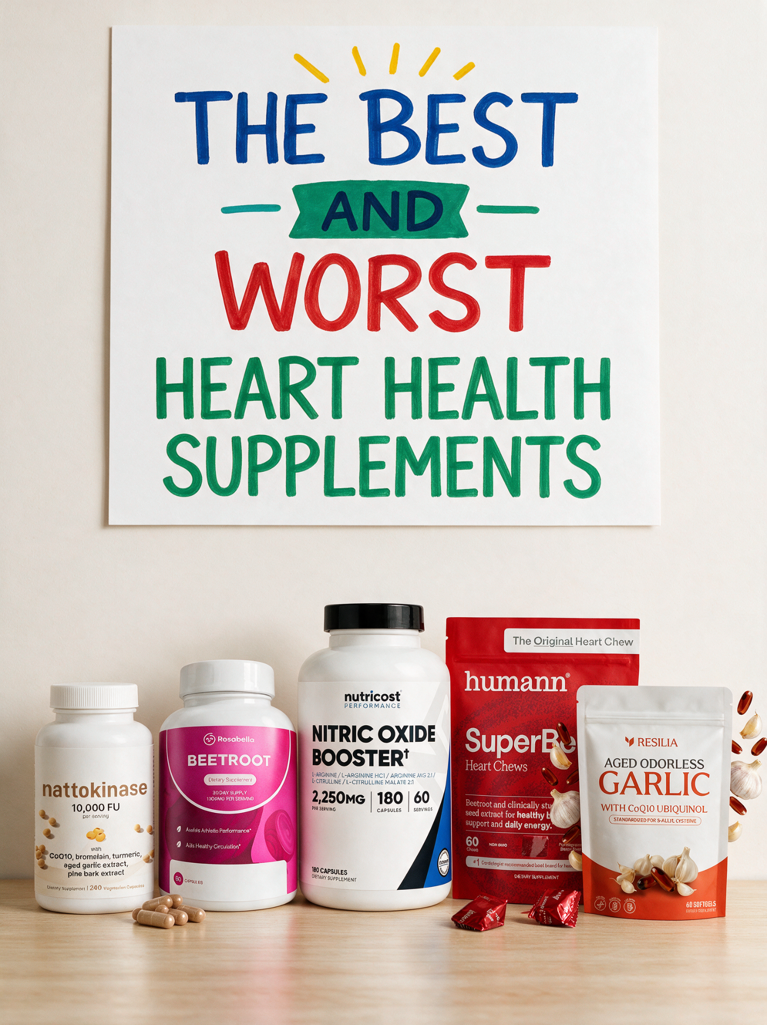 Vitality Times Facebook ad: The 5 Best & Worst Heart Health Supplements, Tested & Ranked