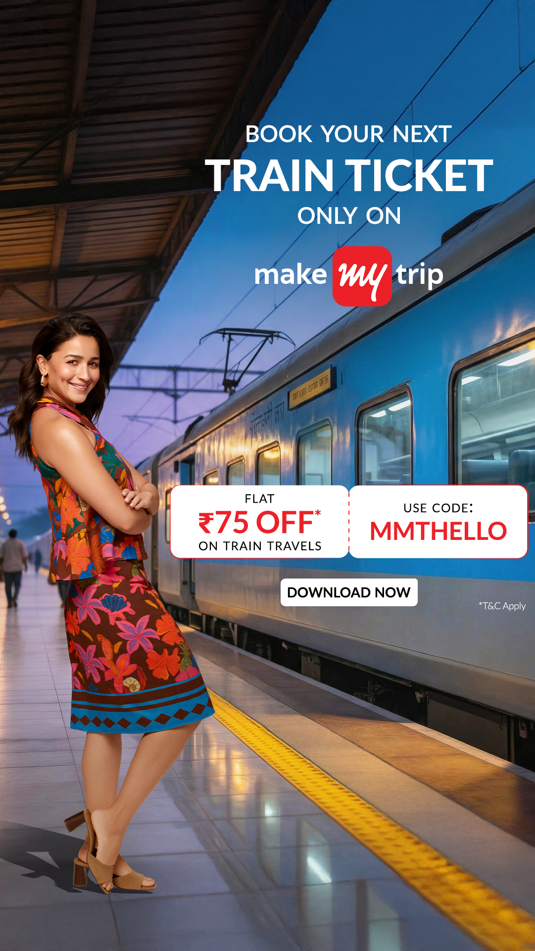 MakeMyTrip Facebook ad