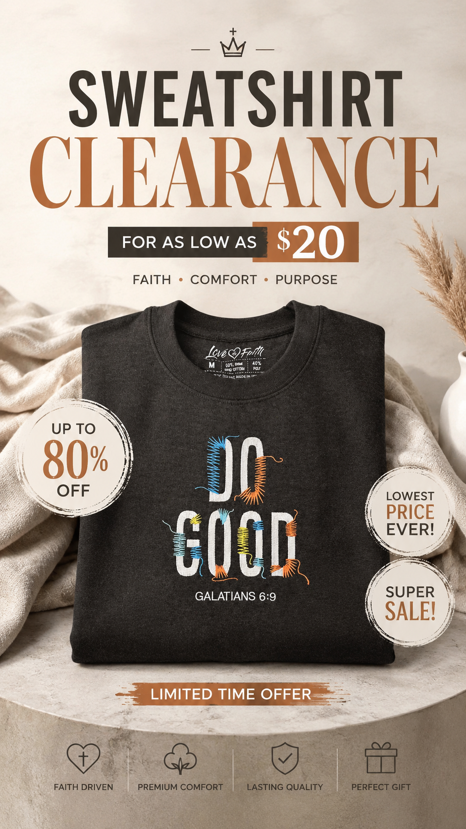 Love in Faith Facebook ad