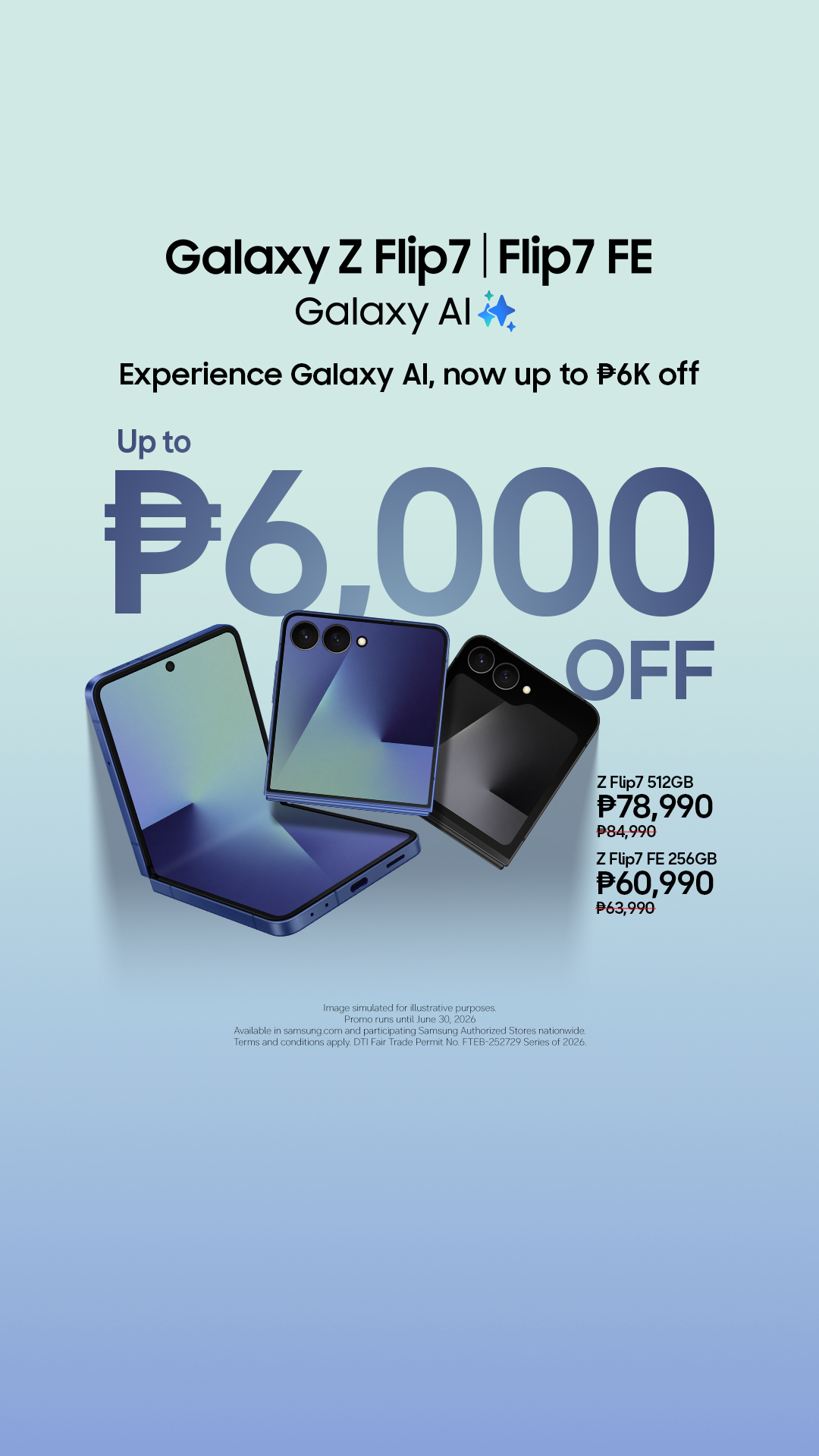 Samsung Facebook ad
