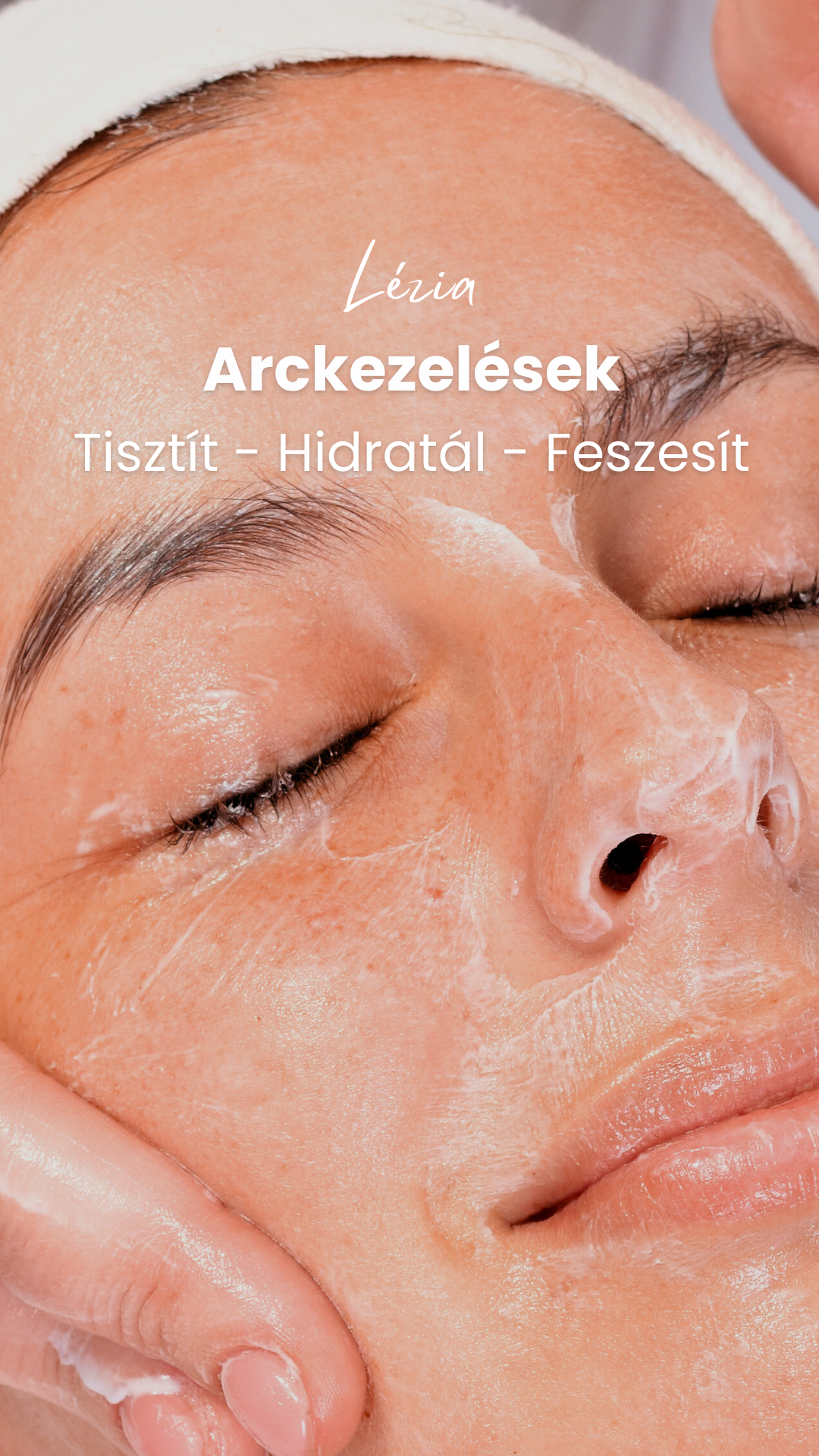 Lézia Esztétika Szalon Facebook ad from Dec 18, 2025