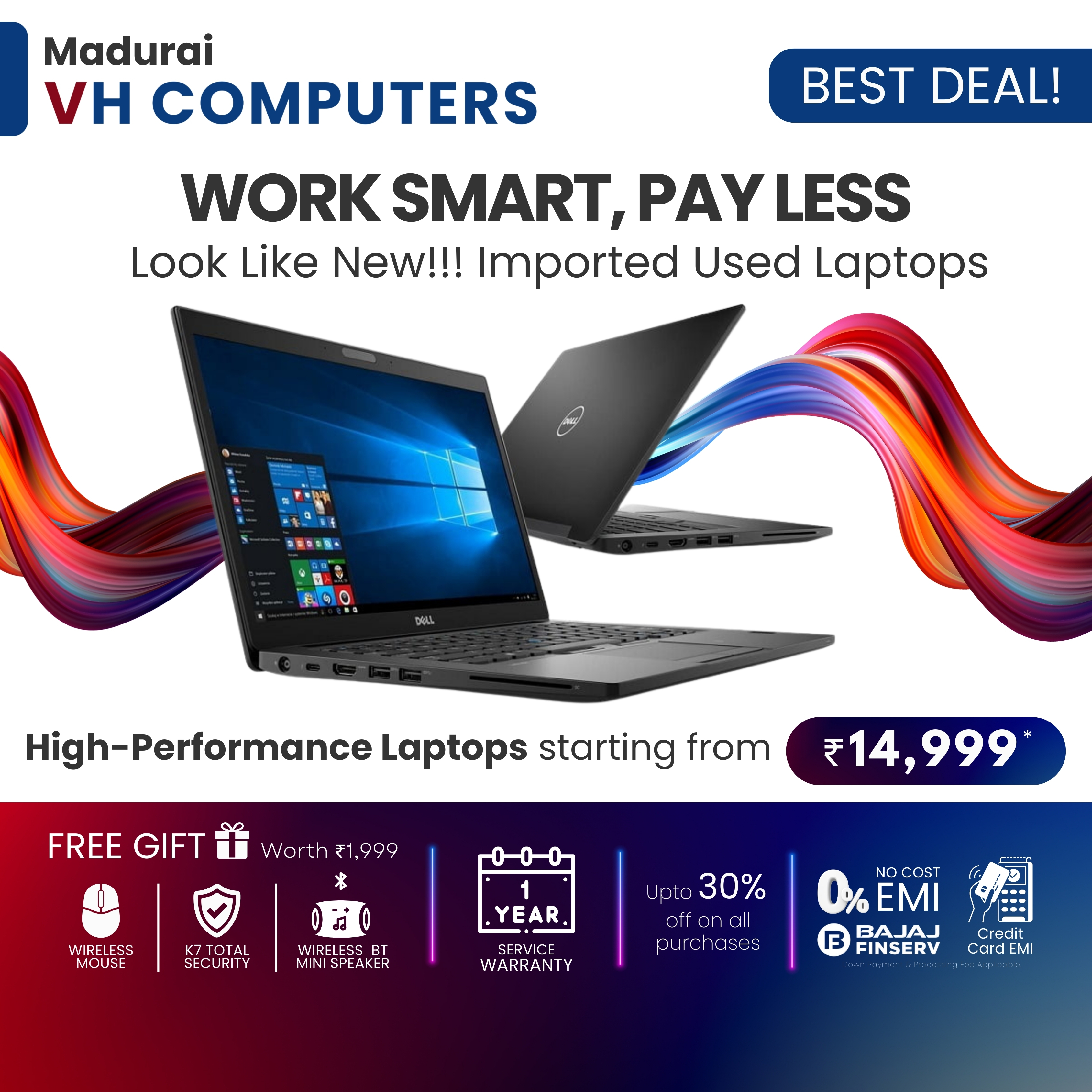 VH Computers Facebook ad: VH Computers Retails Laptops, Desktops, Smart Watches in…