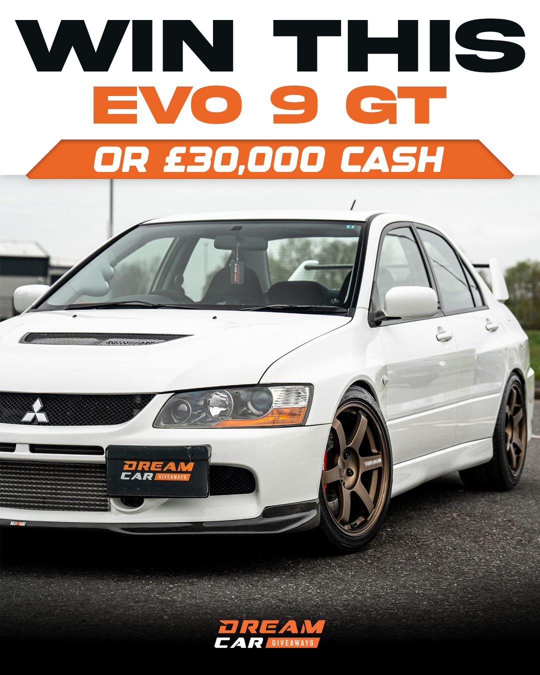 Dream Car Giveaways Facebook ad