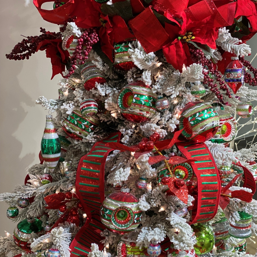 Christopher Radko Facebook ad: Producing fine European glass ornaments & holiday decor…