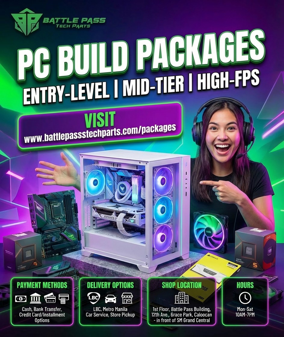 Battle Pass Tech Parts Facebook ad: Online Store