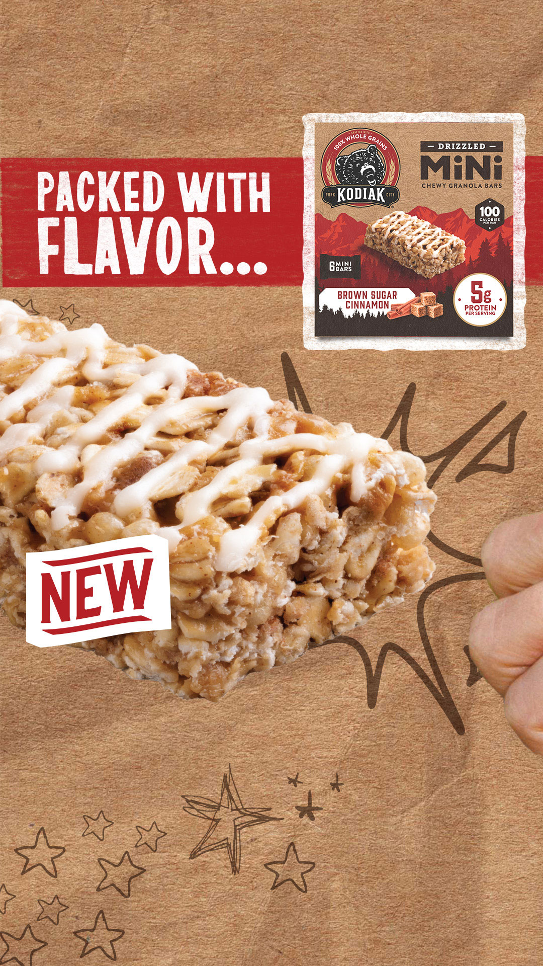 Kodiak Cakes Facebook ad