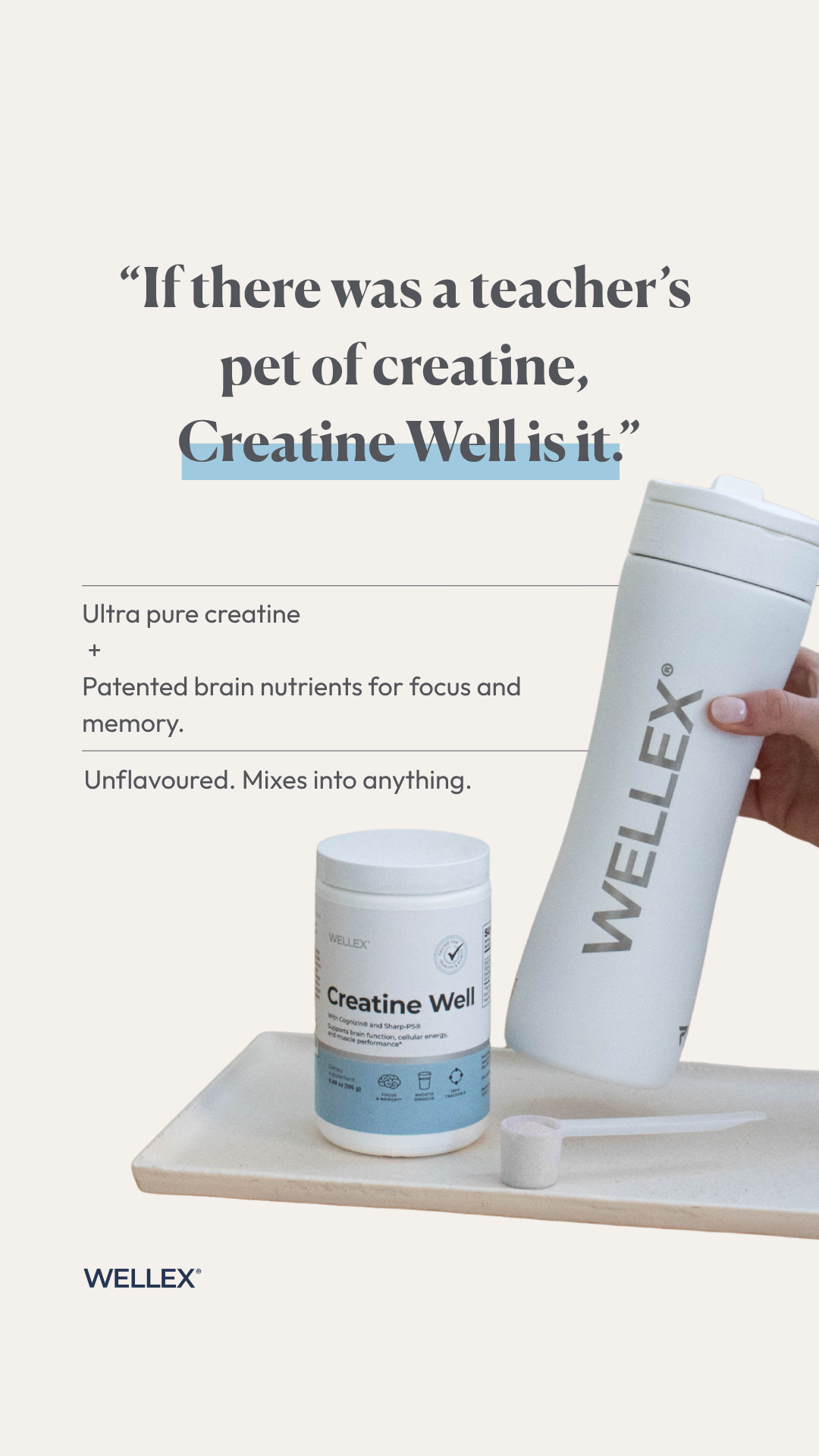 Wellex Facebook ad