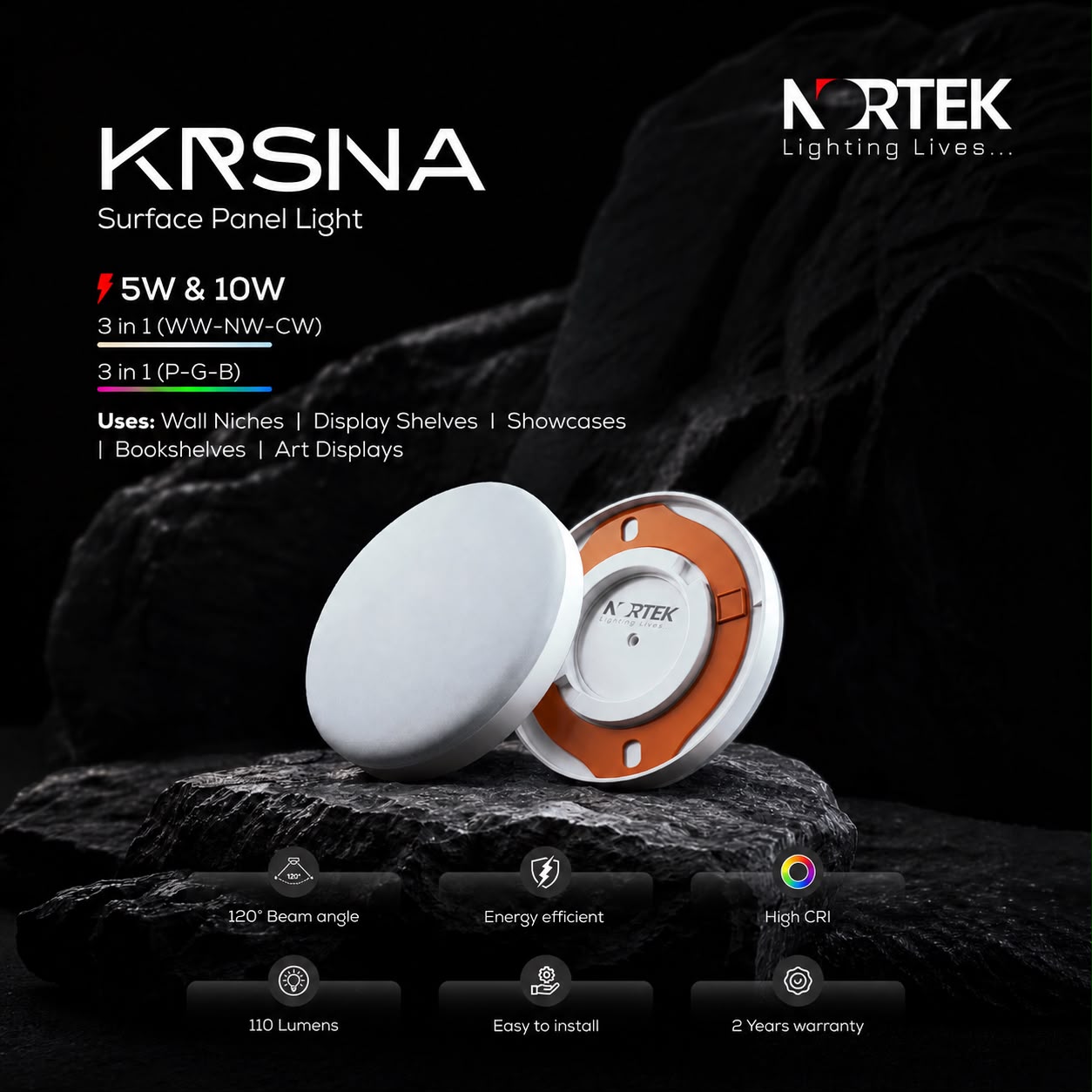 Nortek Lighting Facebook ad: Upgrade your home with Nortek's premium LED lighting…