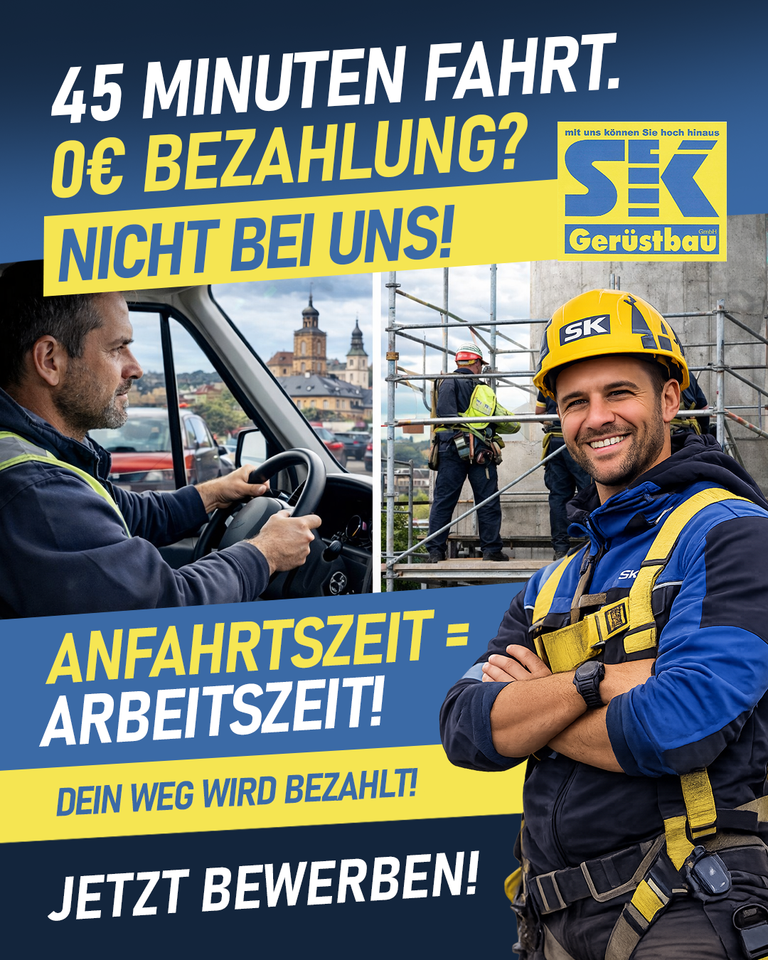 SK Gerüstbau GmbH Facebook ad